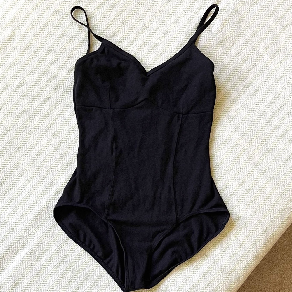 Capezio ABT logo camisole leotard Size L